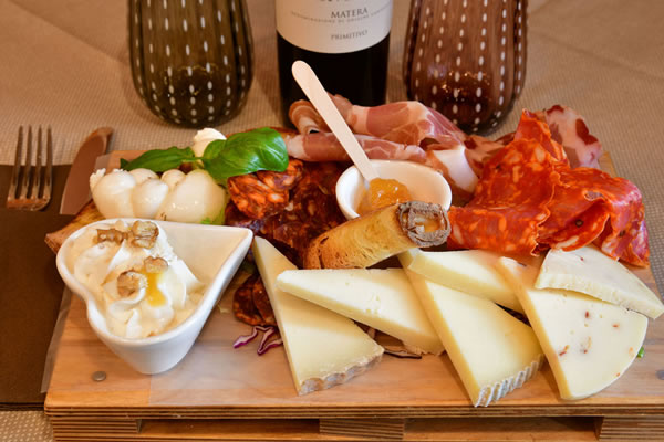 Antipasti - La Fedda Rossa Ristorante Matera