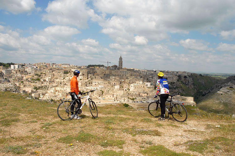 Matera dal Parco della Murgia Materana